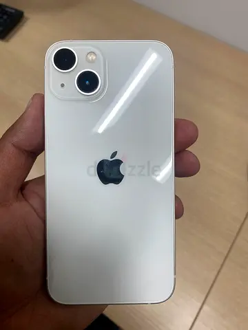 Apple iPhone 13 256GB (white) - good condition, dual camera, unlocked