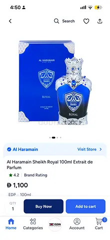 Perfume- Al Haramain Sheikh Royal