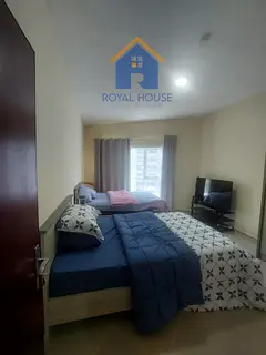 Fully furnished one-bedroom apartment with a living