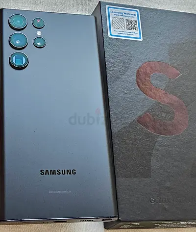 Samsung S22 Ultra 5G 
Rom 256GB 
Ram 12GB 
H.K Display 
Everything Working 100%