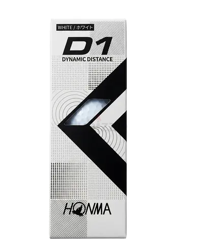 Honma D1 Dynamic Distance Golf Balls - Pack (White)