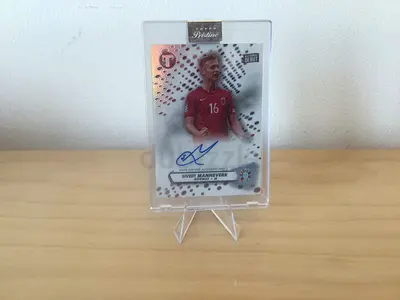 Sivert Mannsverk Signed Football Trading Card (Framed Display)