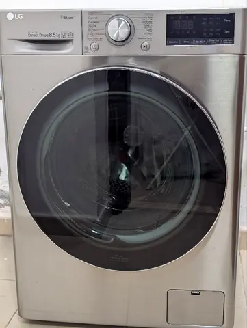 LG washing machine, ThinQ, Steam, 8.5 kg