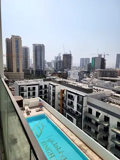 1BR Apartment | Binghatti Gardenia | City & Pool View