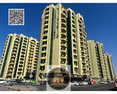 Distress Deal Hot Offer Cheapest Price 1 Bedroom Apartment 1BHK Well Maintained Apartment For Sale At Prime Location of Rashidiya Towers