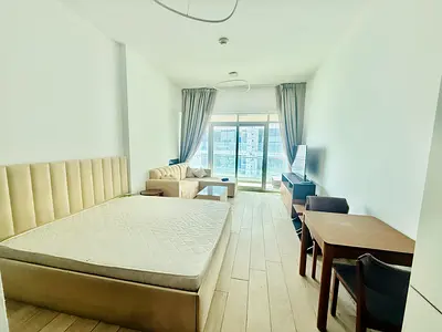 Fully Furnished// Huge Size Studio Just 46k Rent 4 to 6 Cheques Payments
