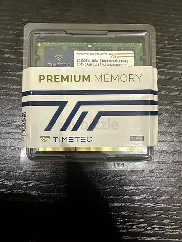Timetec DDRL3 2x8Gb , 1.35V or 1.5V, 1600MHz