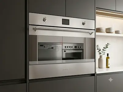 SMEG Built-In Electric Oven – Stainless Steel, Good Condition