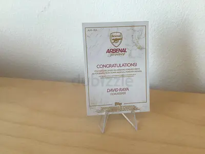 Arsenal Forever 2020/21 David Raya Signed/Autograph Card (Goalkeeper) - Collectible