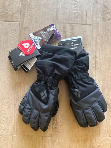 Black Diamond Soloist winter gloves (new with tags) - extra small