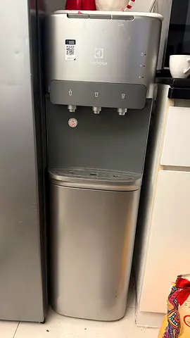 Electrolux freestanding water dispenser - silver, like new
