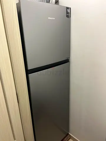 Hisense 2-door Refrigerator - Silver, Good Working Condition