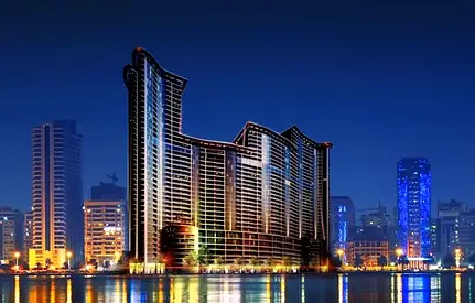 Luxury 3BR for Sale | Corniche Residences | Directly on Ajman Corniche | Fully Furnished | Fully Renovated | Freehold