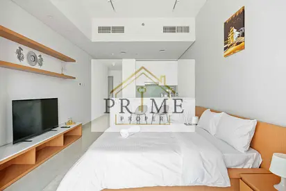 45000 yearly Fully furnished studio with balcony near to kfc