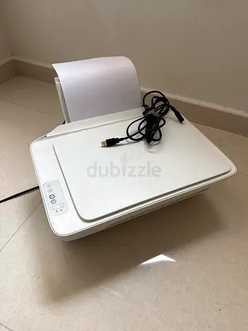 HP All-in-One InkJet Printer - White, USB Connectivity, Good Working Condition