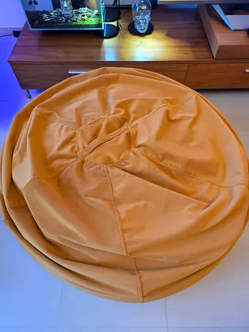 Comfortable Mustard Bean Bag Chair