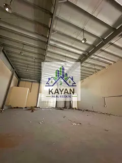 4,500 Sq.Ft shed for rent, 2 gates, bathroom, 30 KW power, suitable for storage & all activities.