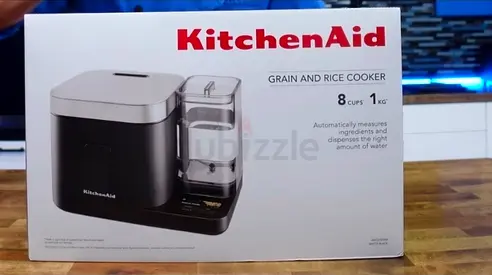 KitchenAid Grain & Rice Cooker 8-Cup. Brand New in Box. Never Used. Going for AED 1,390 Only! Hurry!