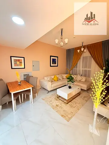 الشارقه التعاون شقه غرفه وصاله ومطبخ وحمامين وبلكونه