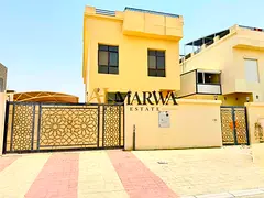 Spacious 5-Master BR & Big Hall & Maid Room & Cover Parking Villa Just 150k 4Chq Rent Yearly