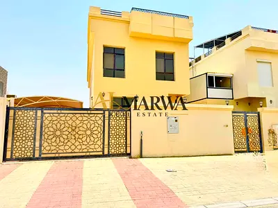 Spacious 5-Master BR & Big Hall & Maid Room & Cover Parking Villa Just 150k 4Chq Rent Yearly