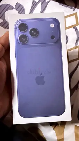 TDRA UAE 17 Pro Max 256 GB unopened