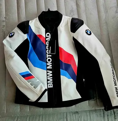 BMW Motorrad Leather Motorcycle Jacket
