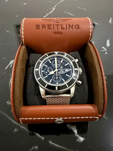 Breitling Superocean Heritage Chronograph with Mesh Bracelet