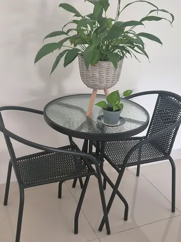 Two seater dinning for a small studio or balcony