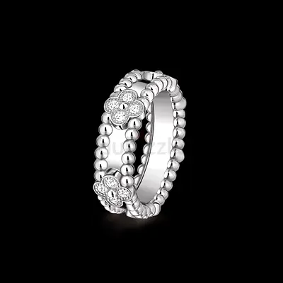 Perlée sweet clovers ring can cleef