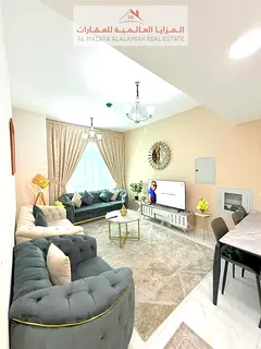 Beautiful Fully Furnished One Bedroom Apartment for Monthly Rent in Al Taawun With Balcony