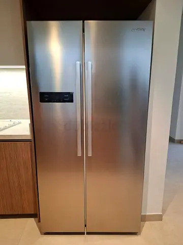 Smeg new model fridge side by side freezer digital like new condition