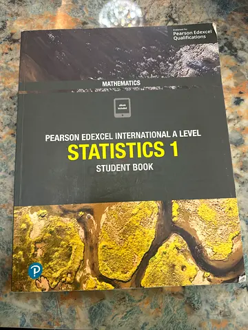 Pearson Edexcel International A Level Statistics 1 - Student Book