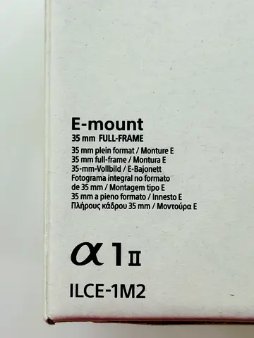 Sony Alpha A1 II. Mirrorless Camera -