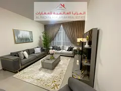 Fully Furnished Two Bedroom Apartment with Living Room for Monthly Rent in Al Taawun with Balcony Tw