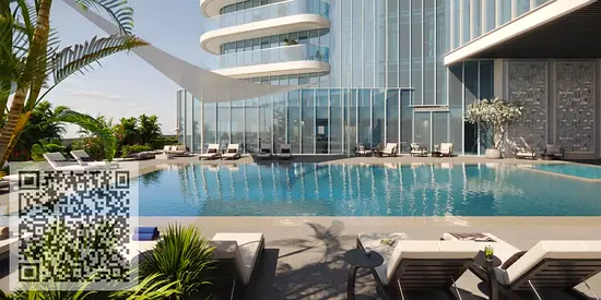 **Two-Bedroom Apartments Available in Joud Project with Al Khan Views.**