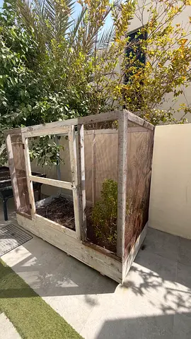 Raised bed customized for plant