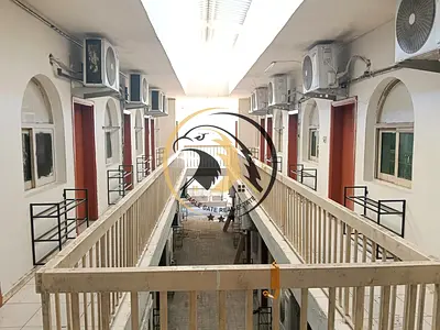 90-Room Labour Camp for Rent – 8–10 Person Capacity | AED 3,500/Room/Month (Water & Electricity Included)