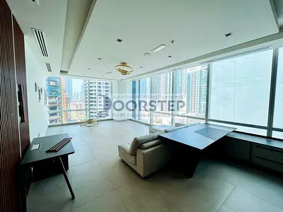 Semi furnished Office | Downtown views | business bay