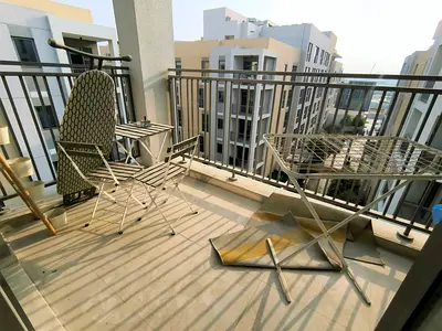 INSIDE COMMUNITY 1 BHK FULL FURNISHED READY TO MOVE GYM POOL BALCONY AND COVERED PARKING FOR FAMILY ONLY