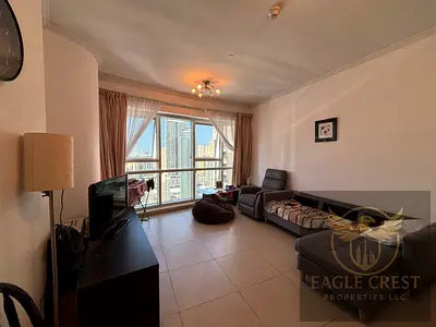 شقة مفروشة بغرفة نوم واحدة | Goldcrest Executive | SZR وإطلالة على المارينا