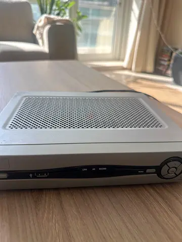 Silver DVD Player with USB — Good Working Condition