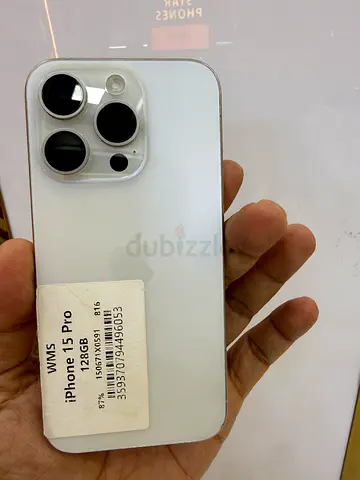 iPhone 15 Pro 128GB - White (Good working condition)