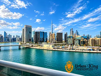 Spacious 2-Bedroom + Maid | Canal & Burj Views | Ready to Move