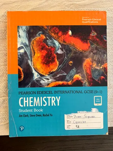 British curriculum text books for sale Chemistry