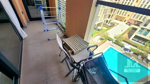 Fully Furnished 1Br Balcony Lavish Gated Community Gym Pool Parking