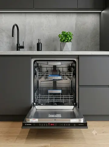 Bosch Built-In Dishwasher – Sleek Integrated Kitchen Design