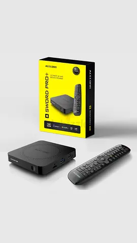 Android TV Box with Remote - Brand New