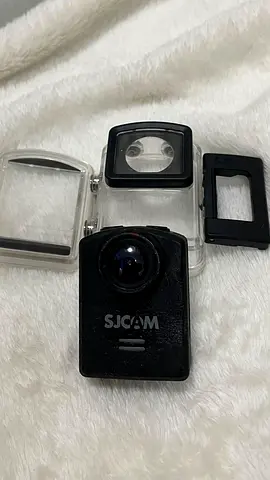 SJCAM Action Camera with Waterproof Case and Mounts - Used