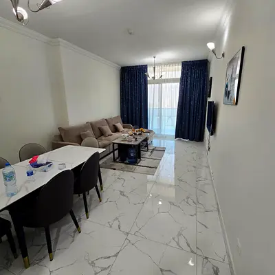 Furnished Apartment apartment for monthly rent in Ajman - Al Rashidiya - Oasis Towers ✔️ Includes all bills and internet, gym, pool, and parking